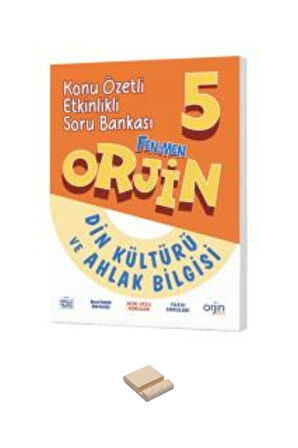 5. Sınıf Orjin Din Kültürü Konu Özetli Soru Bankası