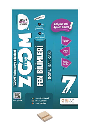 7. Sınıf Zoom Serisi Fen Soru Bankası+ Telefon Standı