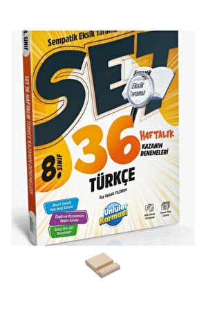 LGS 8. Sınıf Türkçe 36 Haftalık Denemeler ve Telefon Standı