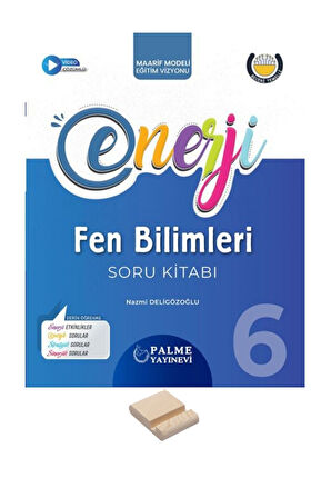 6. Sınıf Fen Bilimleri Soru Kitabı ve Telefon Tutucu