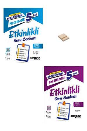 5. Sınıf Güçlendiren Matematik ve Fen Bilimleri Etkinlikli Soru Bankası