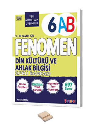 6. Sınıf Din Kültürü (A-B) Soru Bankası ve Telefon Standı