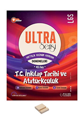 LGS 8. Sınıf Ultra Haftalık İnkılap Denemeleri ve Telefon Standı