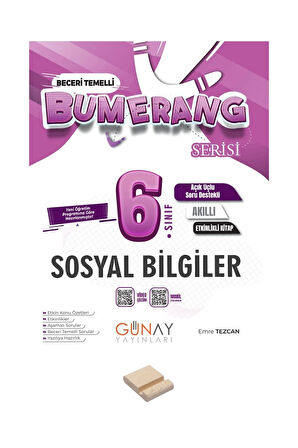 6. Sınıf Bumerang Etkinlikli Sosyal Bilgiler + Telefon Standı