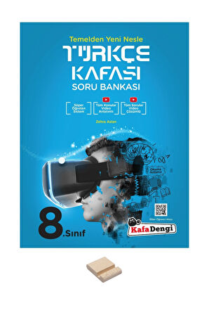 LGS 8. Sınıf Türkçe Kafası Soru Bankası ve Telefon Standı