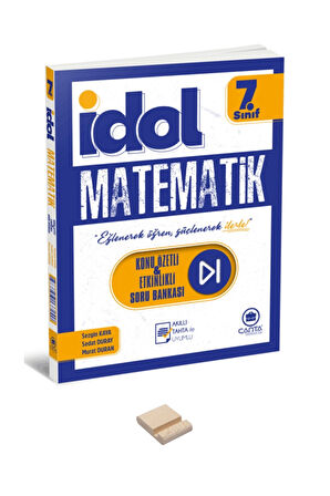 7. Sınıf İdol Matematik Konu Özetli Etkinlikli Soru Bankası ve Telefon Tutucu