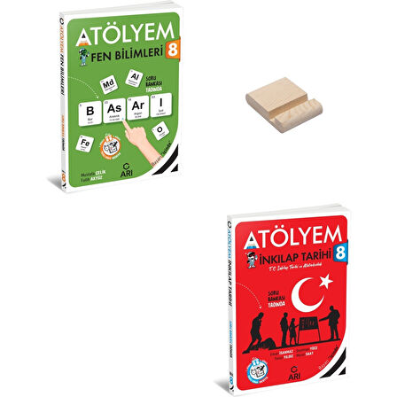 Lgs 8. Sınıf Atölyem Fen Bilimleri ve Inkılap Tarihi + Telefon Standı