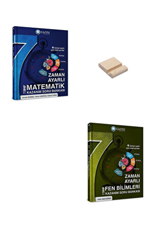 7. Sınıf Matematik ve Fen Bilimleri Zaman Ayarlı Soru Bankası