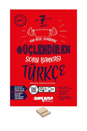 7. Sınıf Türkçe Güçlendiren Soru Bankası ve Telefon Standı