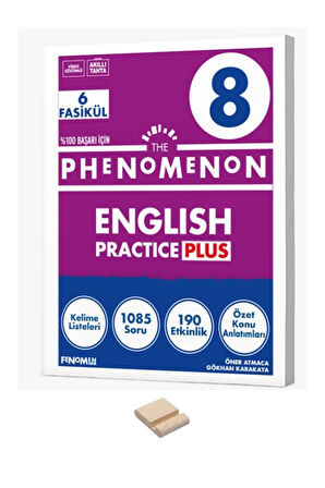 LGS 8. Sınıf English Practice Plus Soru Bankası ve Telefon Tutucu