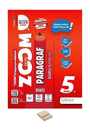 5. Sınıf Zoom Serisi Paragraf Soru Bankası + Telefon Standı