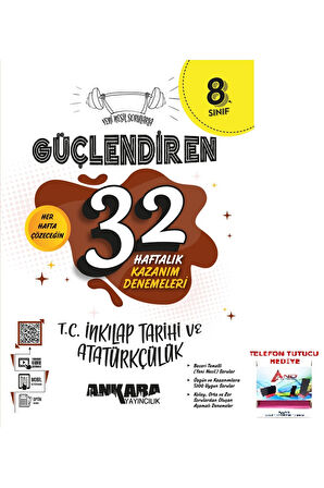 2025-2026 8. Sınıf LGS İnkılap Tarihi Her Hafta Çözeceğin Güçlendiren 32 Haftalık Denemeleri