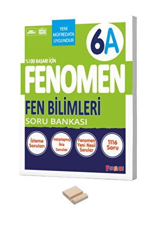 6. Sınıf Fen Bilimleri (A) Soru Bankası ve Telefon Standı