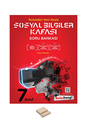 7.Sınıf Sosyal Bilgiler Kafası Soru Bankası+ Telefon Standı
