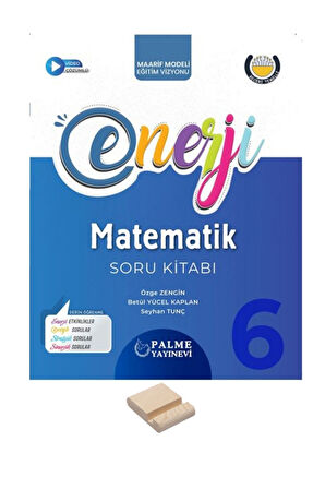 6. Sınıf Matematik Soru Kitabı ve Telefon Tutucu