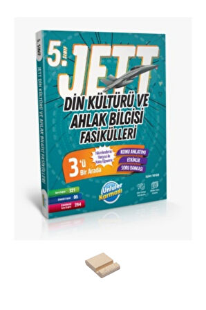 5. Sınıf Jett Din Kültürü Fasikülleri ve Telefon Standı