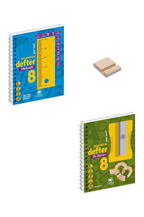 LGS 8. Sınıf Matematik ve Fen Bilimleri Kazandıran Defter