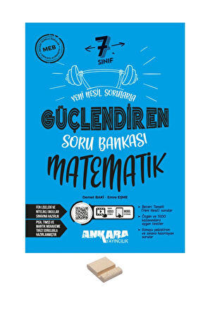 7. Sınıf Matematik Güçlendiren Soru Bankası ve Telefon Standı