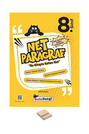 LGS 8.Sınıf NET Paragraf Soru Bankası ve Telefon Standı