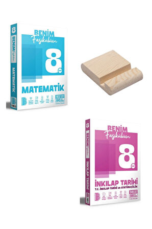 LGS 8. Sınıf Matematik ve İnkılap Benim Fasikülüm + Telefon Standı