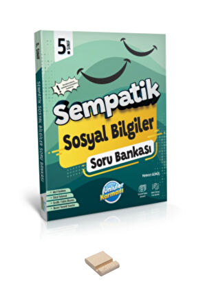 5. Sınıf Sempatik Sosyal Bilgiler Soru Bankası ve Telefon Standı