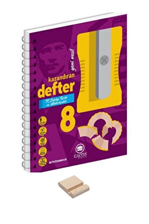 LGS 8. Sınıf İnkılap Tarihi Hazırlayan Defter ve Telefon Tutucu