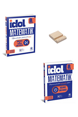 LGS 8. Sınıf İdol Matematik Konu Özetli Etkinlikli ve Başlangıç Soru Bankası Seti