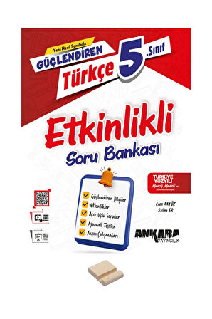 5.Sınıf Güçlendiren Türkçe Etkinlikli Soru Bankası ve Telefon Standı
