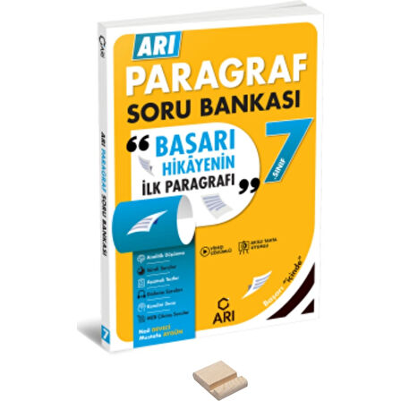 7. Sınıf Arı Paragraf Soru Bankası ve Telefon Standı