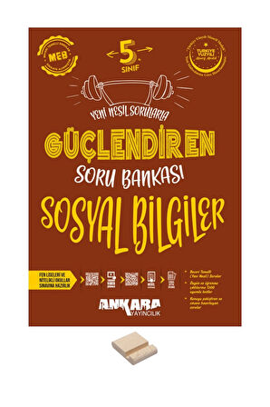 5. Sınıf Güçlendiren Sosyal Bilgiler Soru Bankası ve Telefon Standı