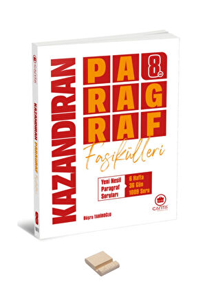 LGS 8. Sınıf Kazandıran Paragraf Fasikülleri + Deneme ve Telefon Tutucu