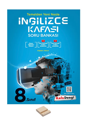 LGS 8. Sınıf İngilizce Soru Bankası ve Telefon Standı