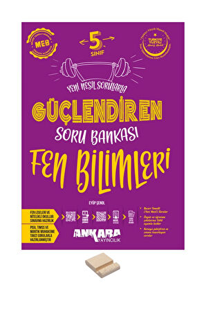 5. Sınıf Güçlendiren Fen Bilimleri Soru Bankası ve Telefon Standı