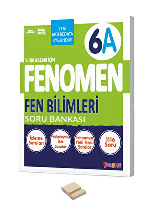 6. Sınıf A Serisi Fen Bilimleri Soru Bankası ve Telefon Tutucu