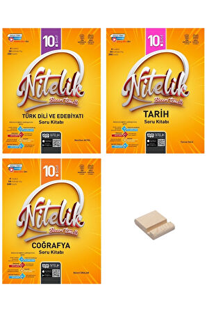 10. Sınıf Beceri Temelli Edebiyat Tarih ve Coğrafya Soru Bankası 3lü Set