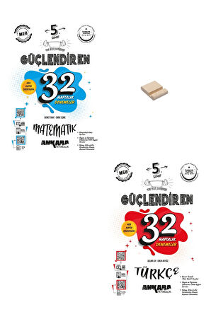 5. Sınıf Güçlendiren Matematik ve Türkçe Denemeleri