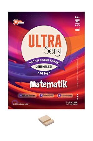 LGS 8. Sınıf Ultra Haftalık Matematik Denemeleri ve Telefon Standı