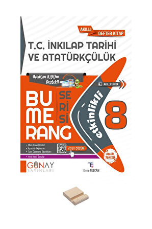 LGS 8.Sınıf Bumerang T.C. İnkılap Tarihi Konu Anlatımlı Soru Bankası ve Telefon Standı