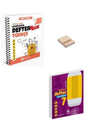 7. Sınıf Türkçe ve Sosyal Bilgiler Hazırlayan Defter