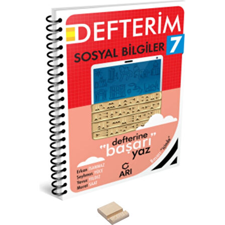 7. Sınıf Sosyal Bilgiler Defterim ve Telefon Standı