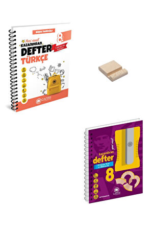 LGS 8. Sınıf Türkçe ve İnkılap Kazandıran Defter