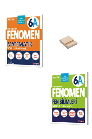 6. Sınıf A Serisi Matematik ve Fen Bilimleri Soru Bankaları