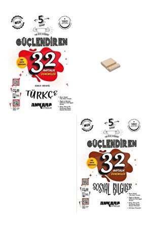 5. Sınıf Güçlendiren Türkçe ve Sosyal Bilgiler Denemeleri