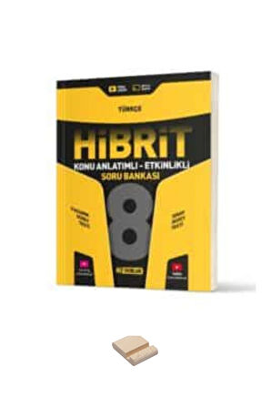 LGS 8. Sınıf Hibrit Türkçe Soru Bankası ve Telefon Standı