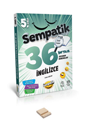 5. Sınıf İngilizce Sempatik 36 Haftalık Kazanım Denemeleri ve Telefon Standı