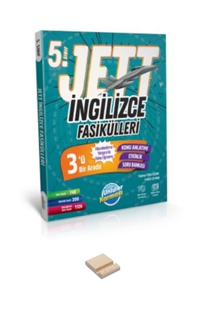 5. Sınıf Jett İngilizce Fasikülleri ve Telefon Standı
