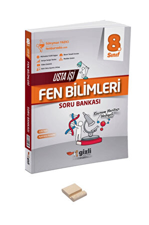 LGS 8. Sınıf Usta İşi Fen Soru Bankası ve Telefon Standı