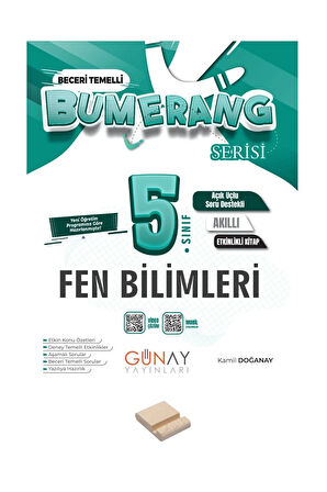 5. Sınıf Bumerang Etkinlikli Fen Bilimleri+ Telefon Standı