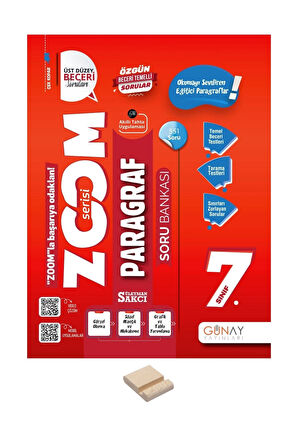 7. Sınıf Zoom Serisi Paragraf Soru Bankası+ Telefon Standı