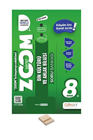 LGS 8.Sınıf Zoom Din Kültürü Soru Bankası ve Telefon Standı
